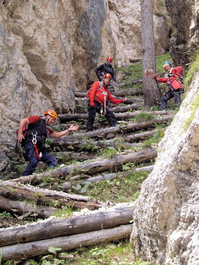 zig zag path
